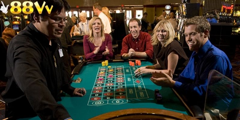 Giao diện casino 88vv tạo ấn tượng khi cược thủ bước vào khu vực live